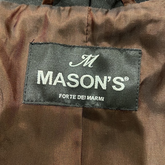 Mason’s Black Floral Blazer Jacket - Picture 7 of 11